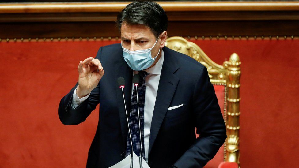 Italian Pm Conte Resigns In Split Over Covid Response c News