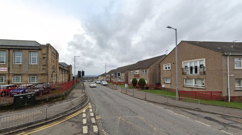 Driver critical after crashing into two cars in Airdrie BBC News