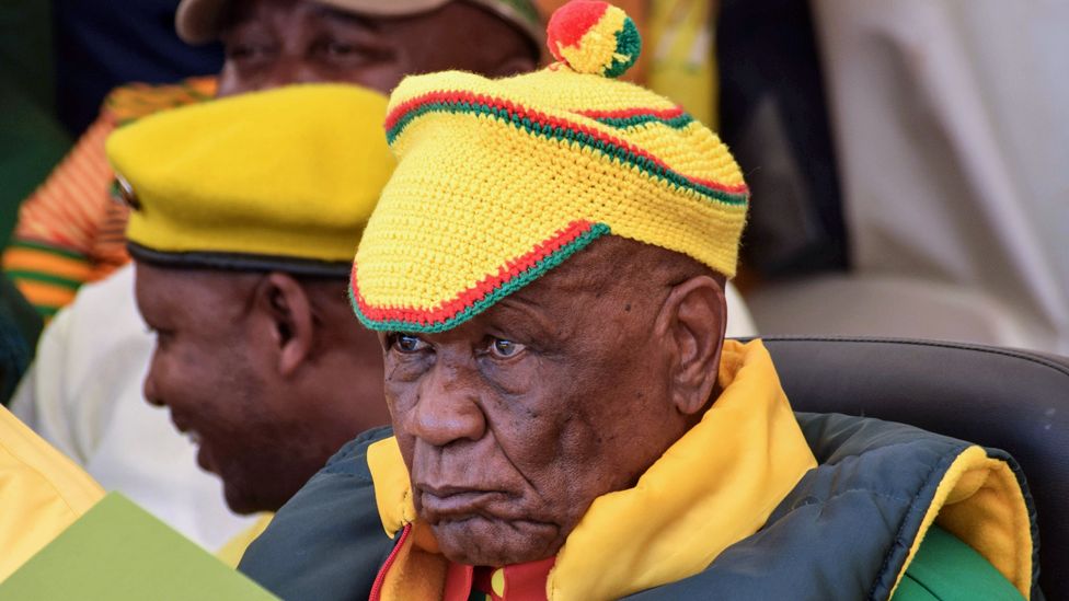 Lesotho's Prime Minister Thomas Thabane, at a political rally in Maseru, Lesotho - Sunday 8 March 2020