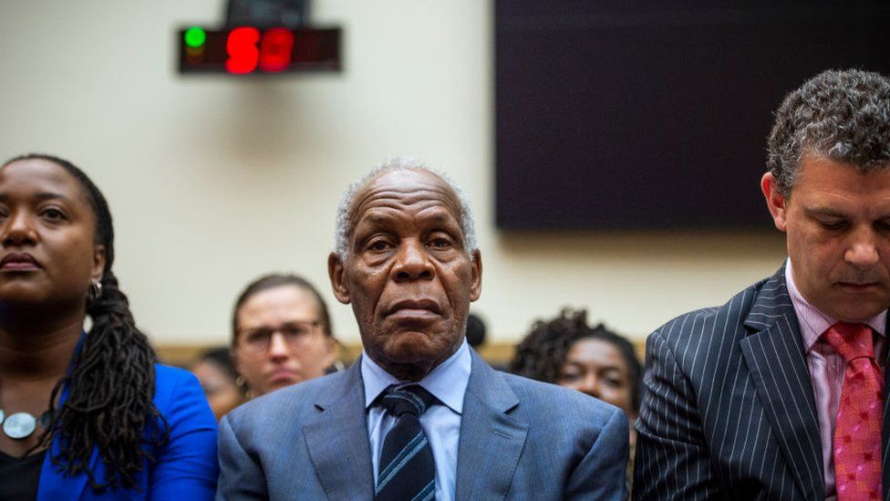 Actor Danny Glover testified in favour of reparations
