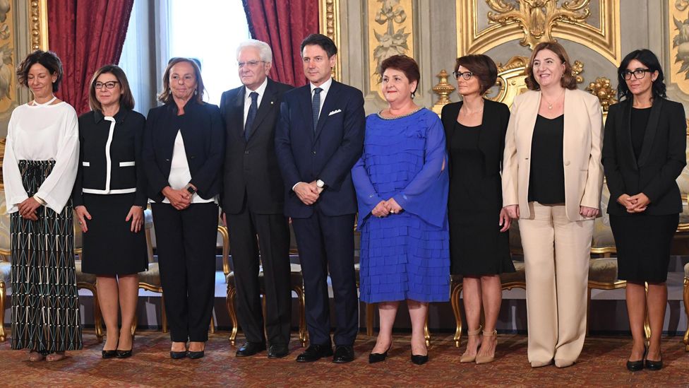 Italy's seven new women ministers, 5 Sep 19