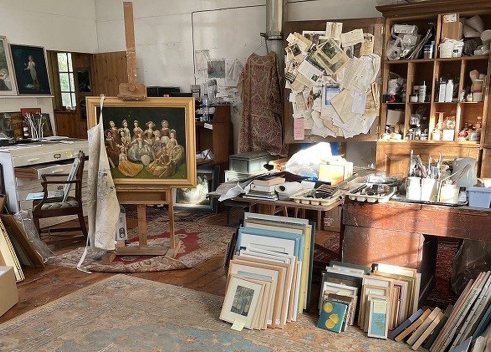 Michael Stennett's studio