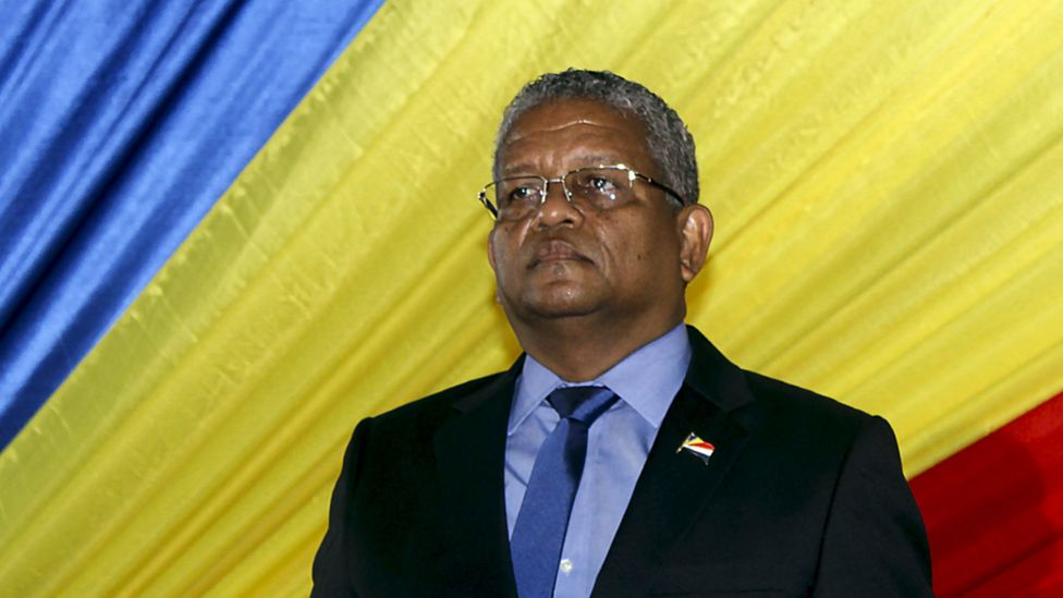 Seychelles President Wavel Ramkalawan