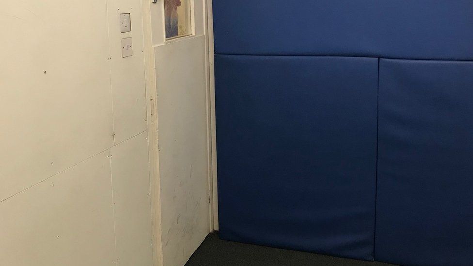 Padded seclusion room is used in a primary school
