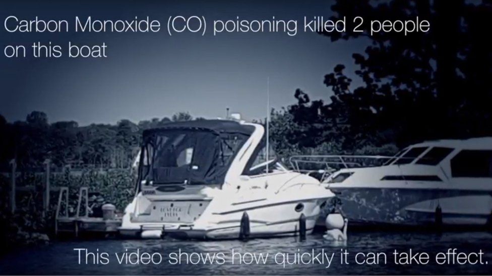 Wroxham boat deaths Carbon monoxide safety video released BBC News