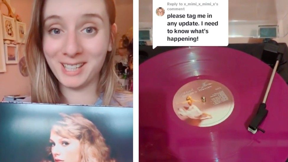 A TikToker's Taylor Swift Vinyl Played 'Creepy' Electronic Music
