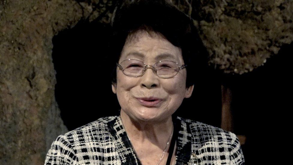 Bà Masako Nakazato, cựu nữ sinh Himeyuri, y tá trong trận Okinawa năm 1945
