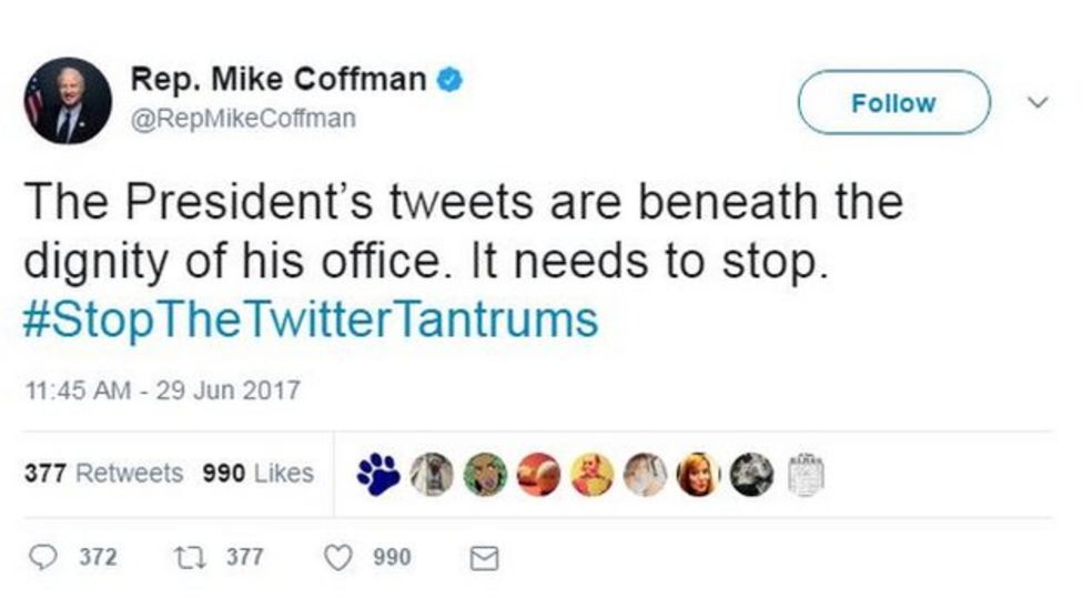 Does President Trump's latest tweet storm matter? BBC News