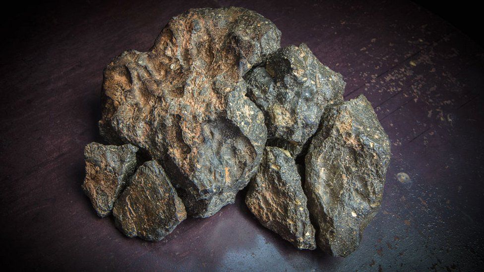 Moon meteorite being auctioned online in the US