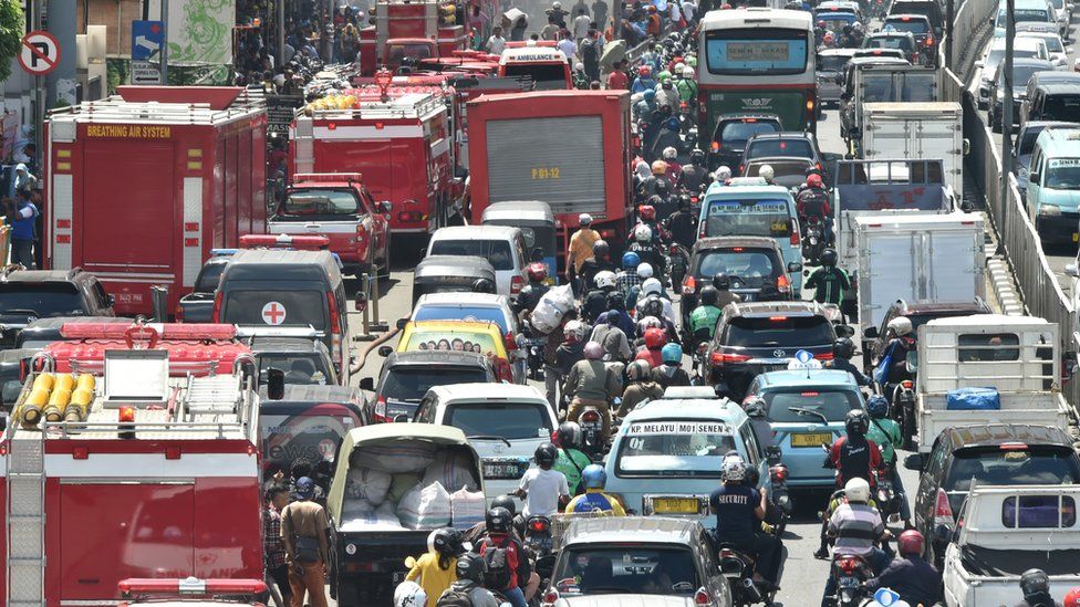 Traffic in Asia