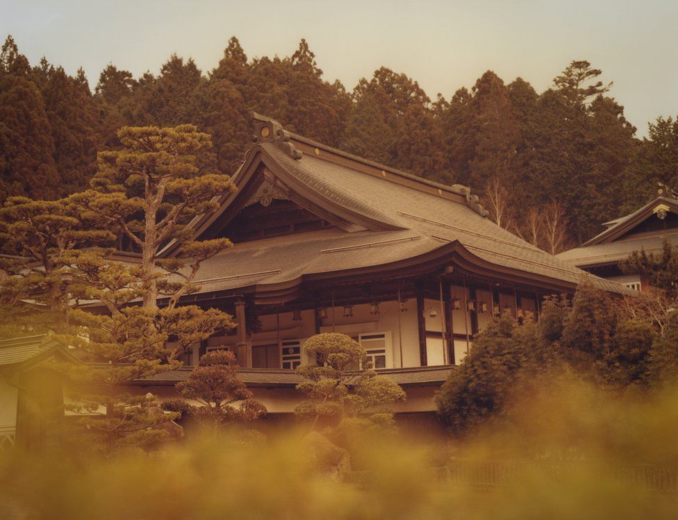 A traditional Japanese building