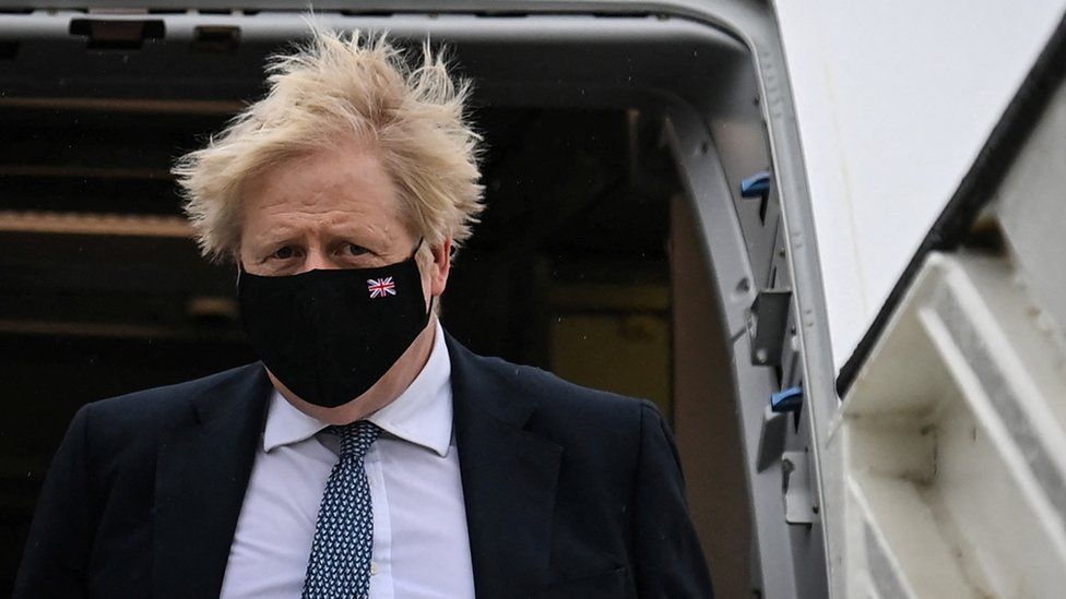 British Prime Minister Boris Johnson