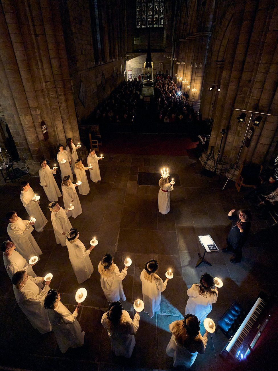 Sankta Lucia at Hexham Abbey