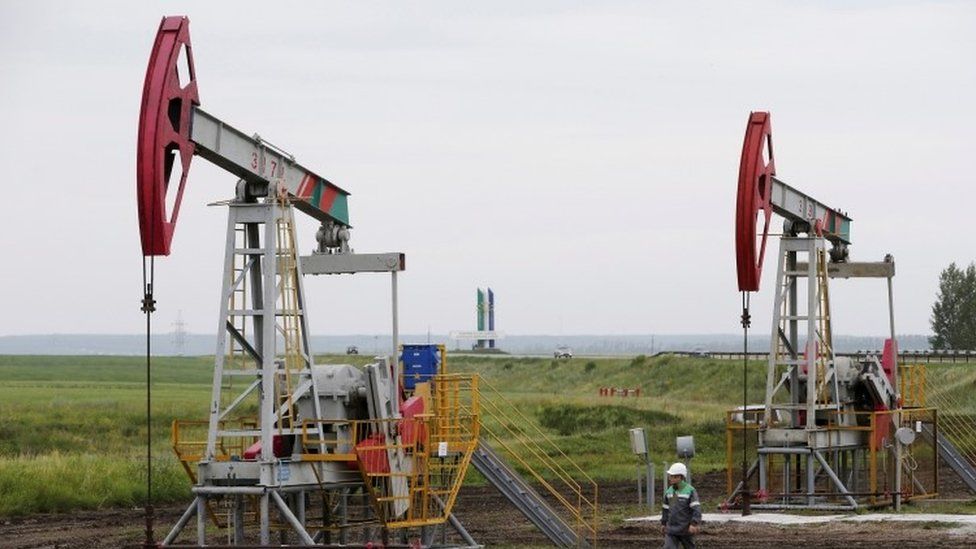 Russian oil field