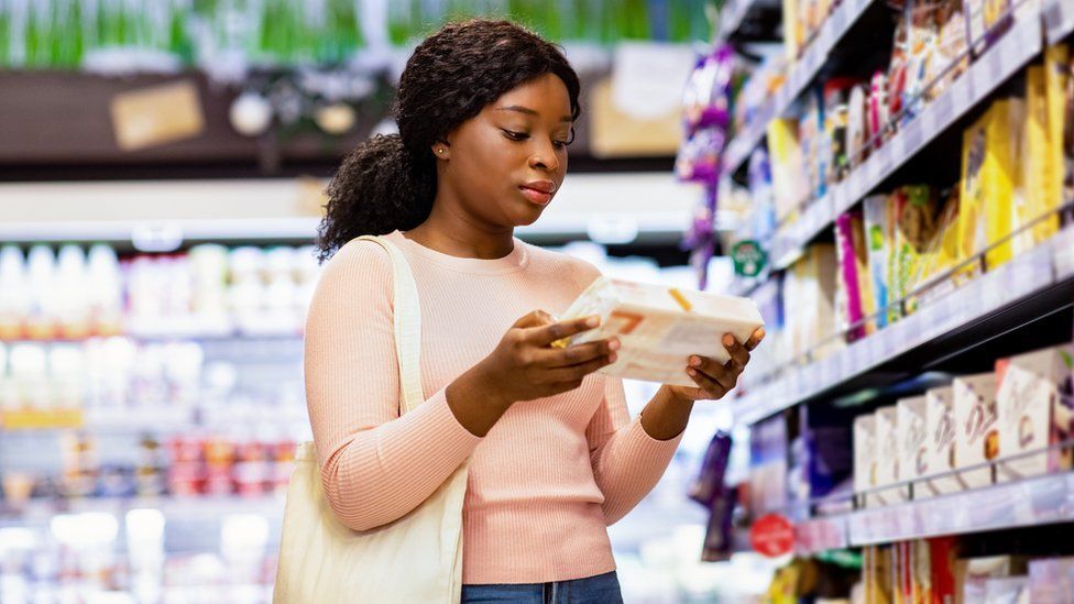 Woman shopping