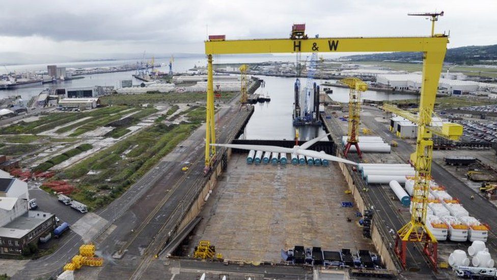 Harland and Wolff stopped shipbuilding in 2003