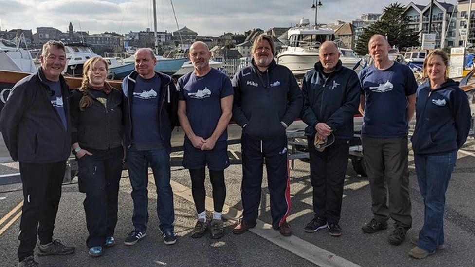David Sheppard was training with Cape Cornwall Gig Club when he became unwell in Mounts Bay