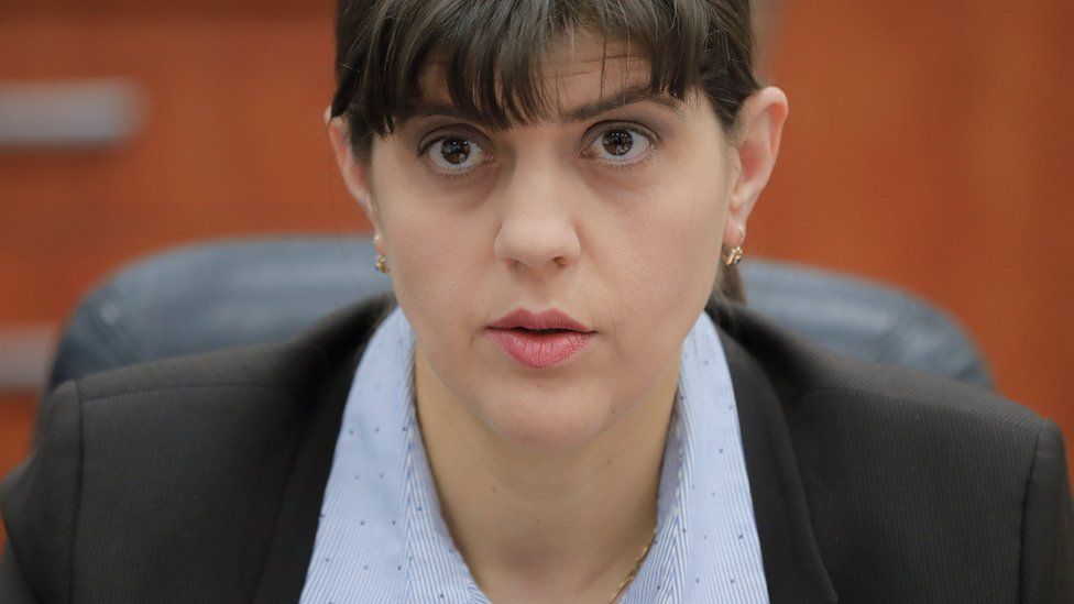 Chief anti-corruption prosecutor Laura Codruta Kovesi speaks in Bucharest, Romania
