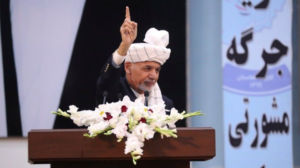 Afghanistan President Ashraf Ghani