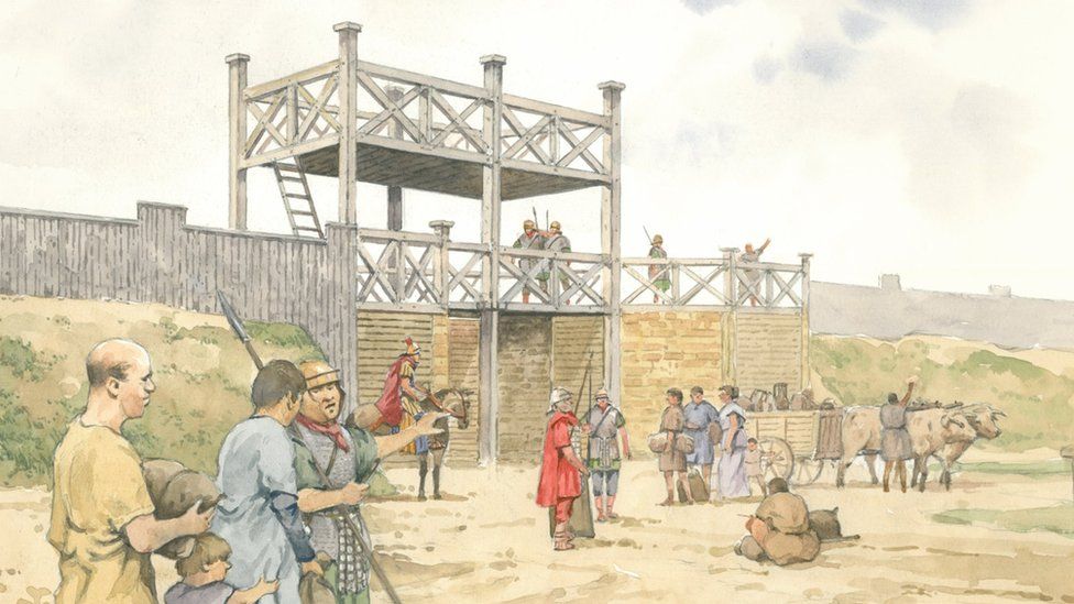 Castleford's Roman heritage celebrated at free festival BBC News