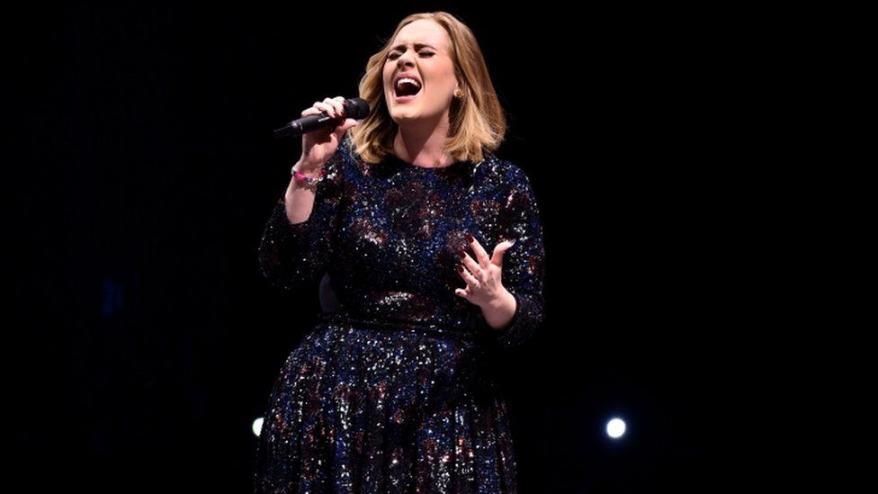 Adele performs at SSE Hydro
