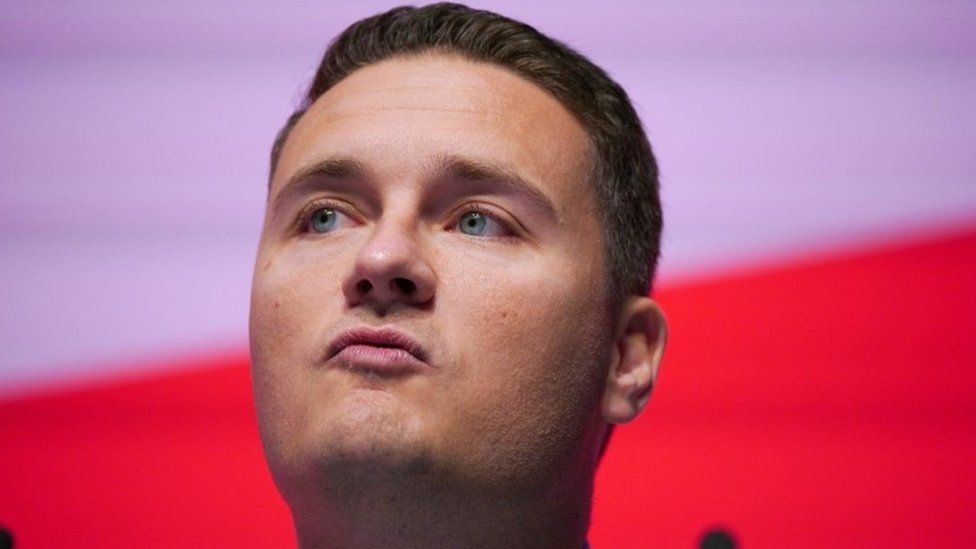 Wes Streeting speaking during the Labour Party Conference at the ACC Liverpool