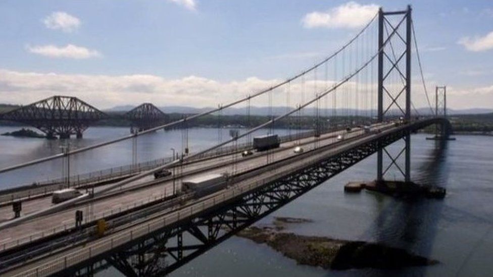 Final Forth Road Bridge weekend closure cancelled BBC News