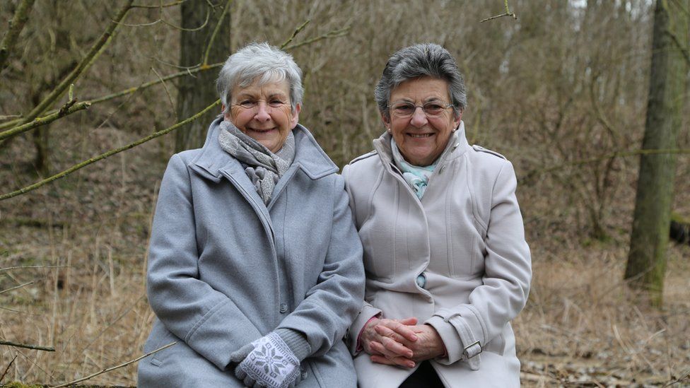 Jean Harris (left) and Pat Fisher (right)