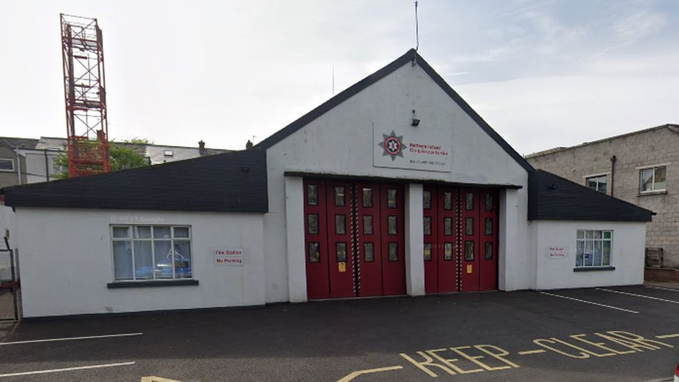 fire station in the Ballynure Road