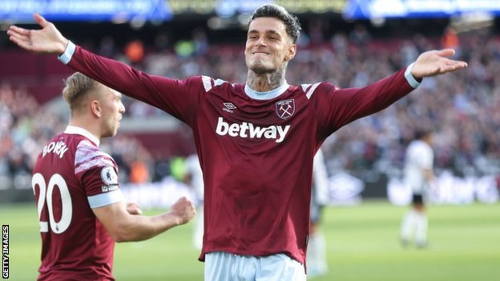 Gianluca Scamacca Shows Signs Of Ending West Ham Striker Curse - BBC Sport