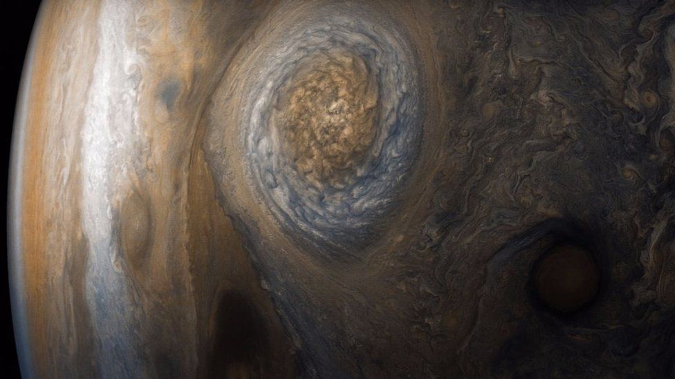 Behold Jupiter's Great Red Spot - BBC News