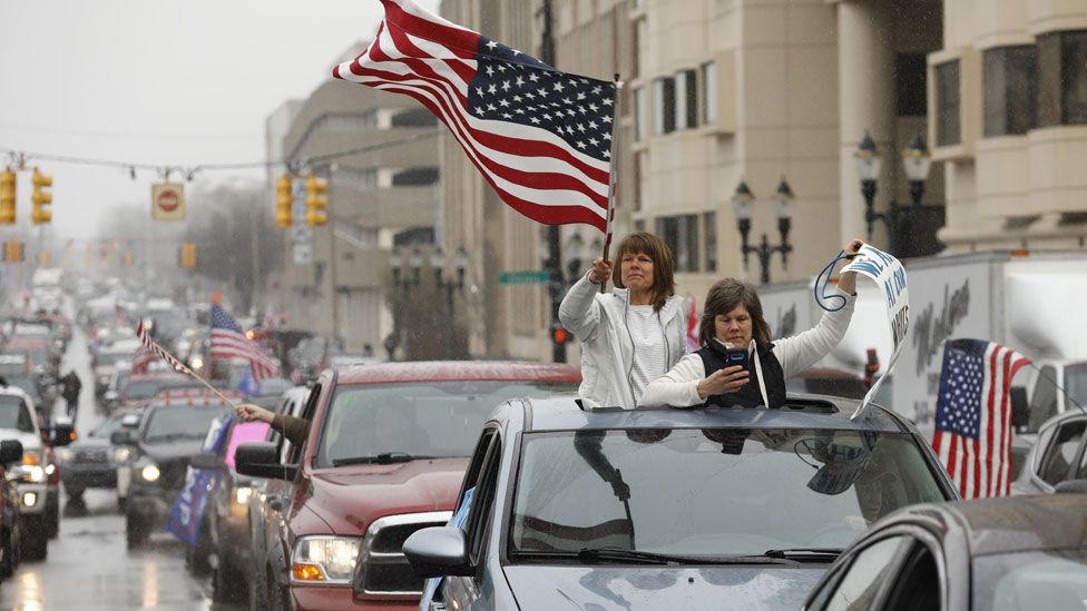 Protest in Michigan