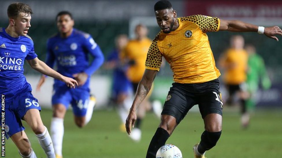 Trophy Newport County 10 Leicester City Under21 BBC Sport