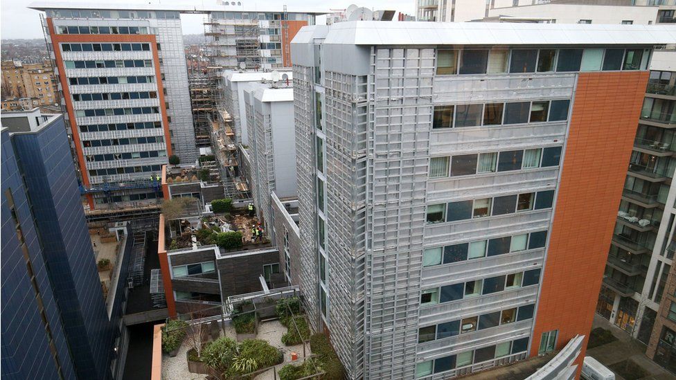 Cladding removal in London