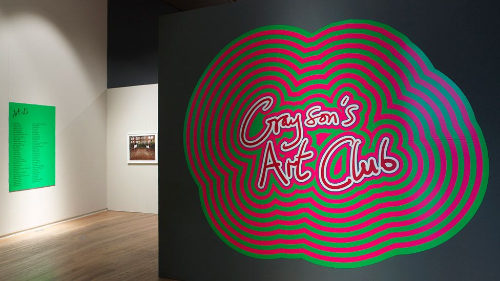 Grayson's Art Club exhibition