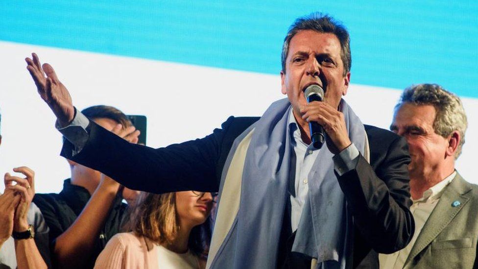Министр экономики Аргентины и кандидат в президенты Серхио Масса