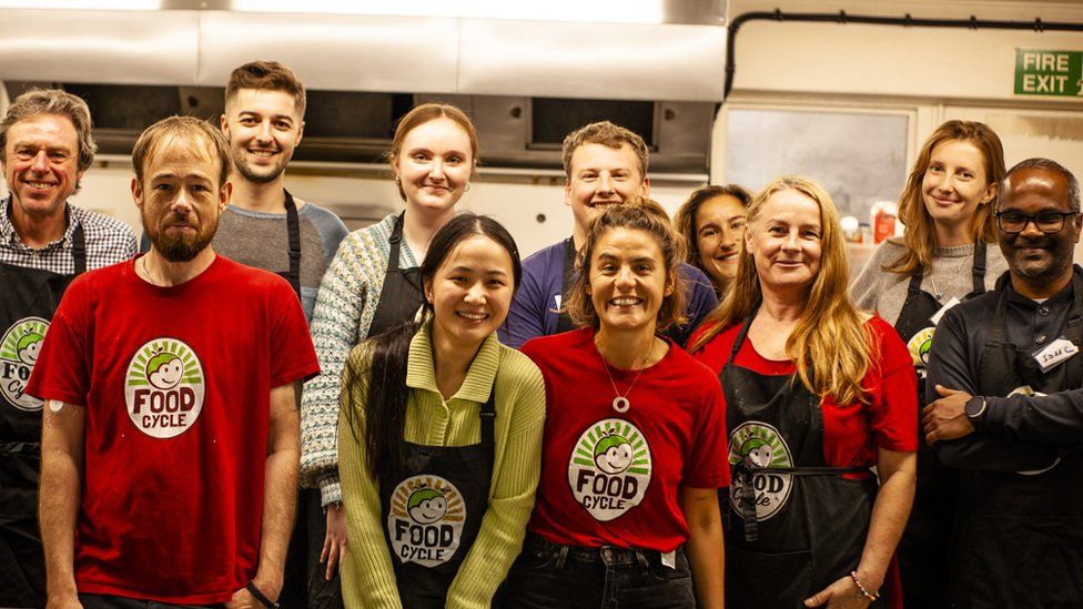 Volunteers at FoodCycle Wolverhampton