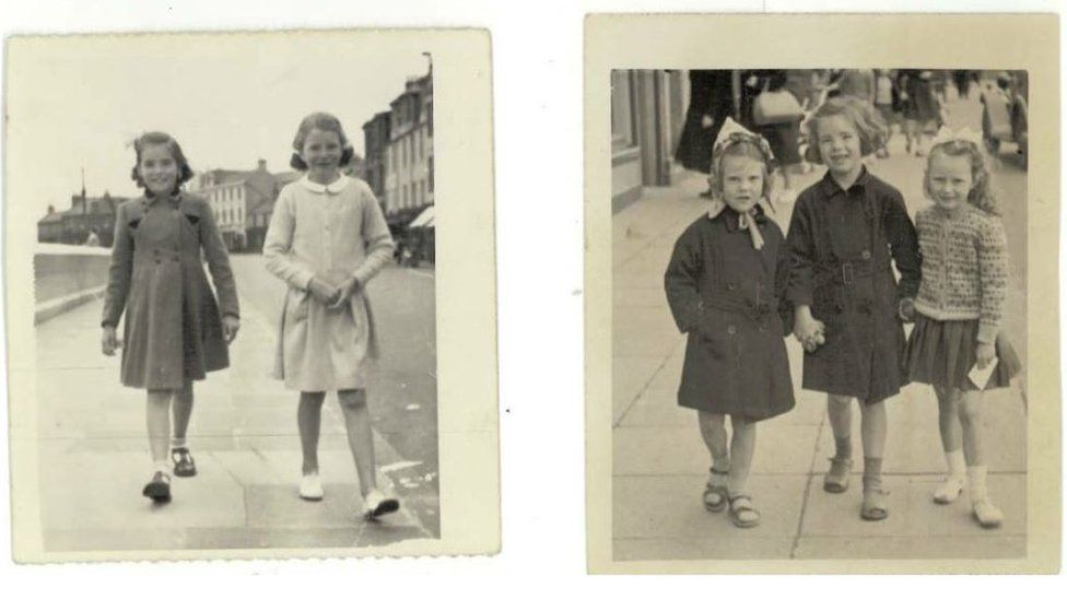 Found photos of children in Millport