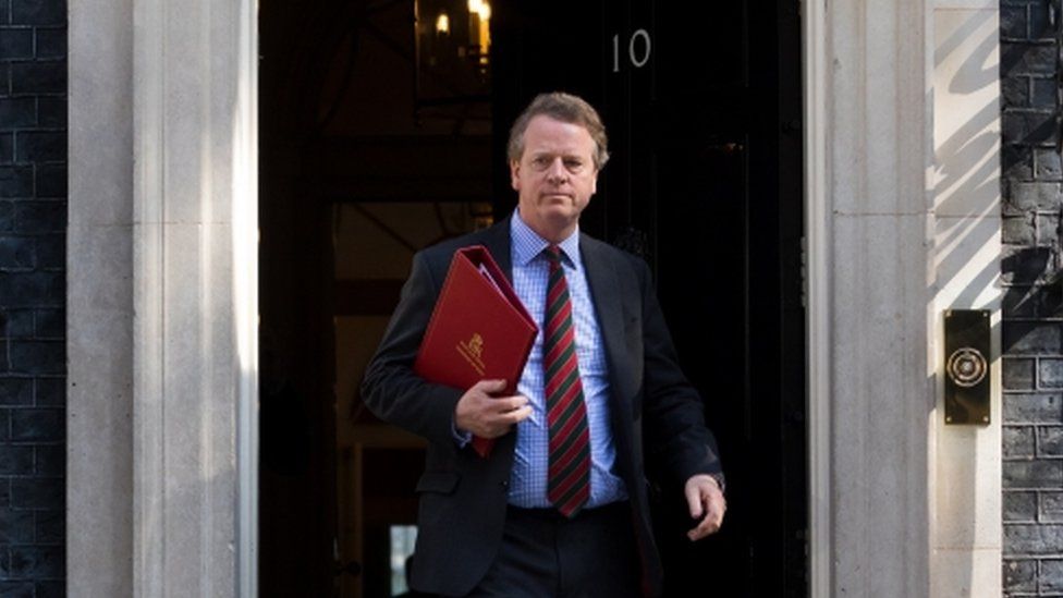 Alister Jack at Downing Street