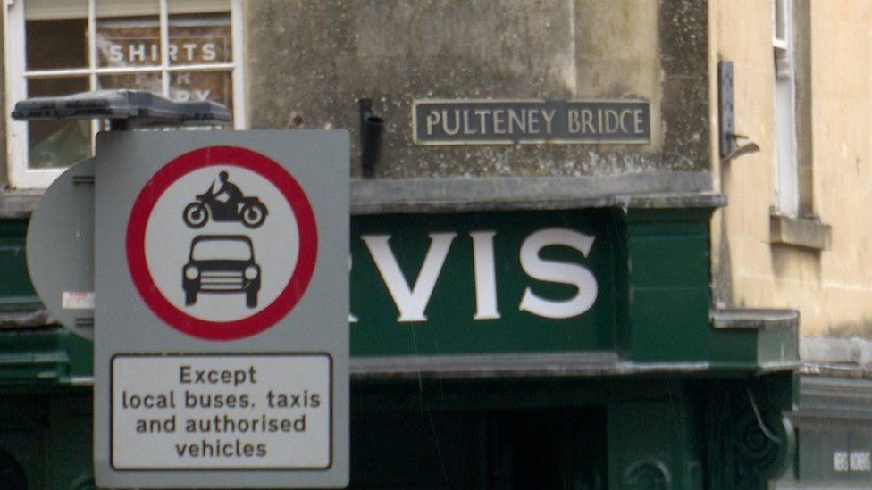 Bath bus lane