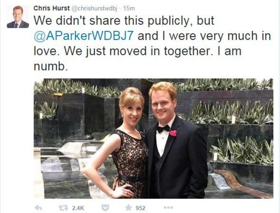 Virginia shooting Profiles of Alison Parker and Adam Ward BBC News