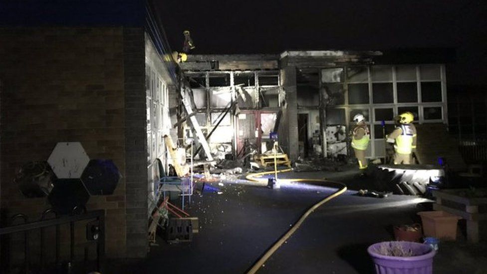 Ashton Primary School in Preston closed after weekend fire BBC News