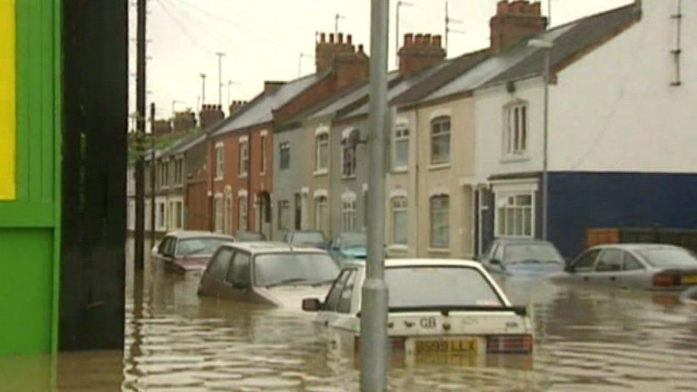 Northampton Floods Easter 1998