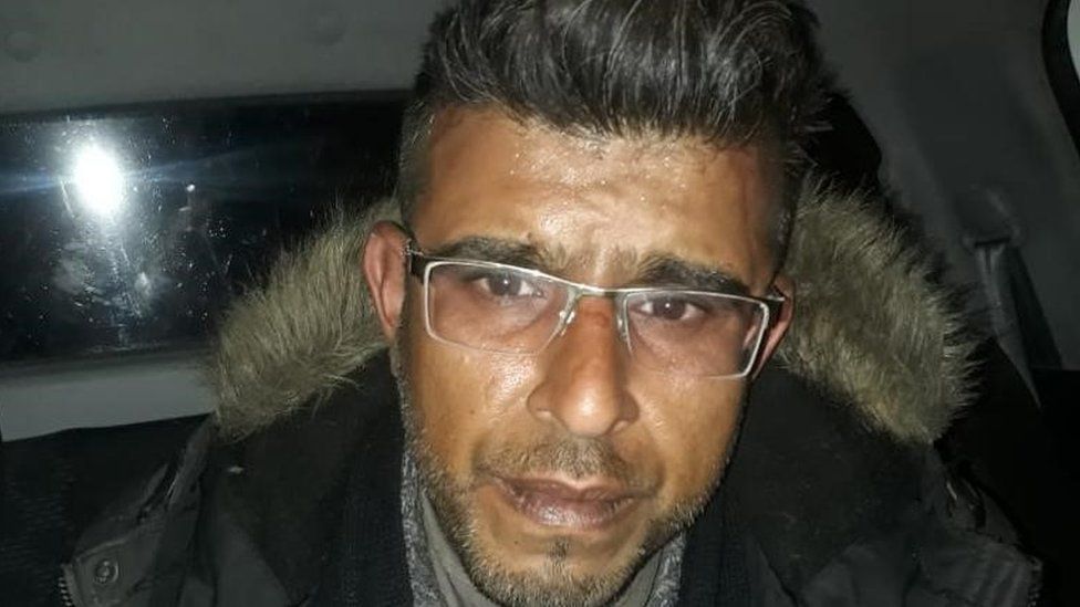 Arrest photo of Hussain