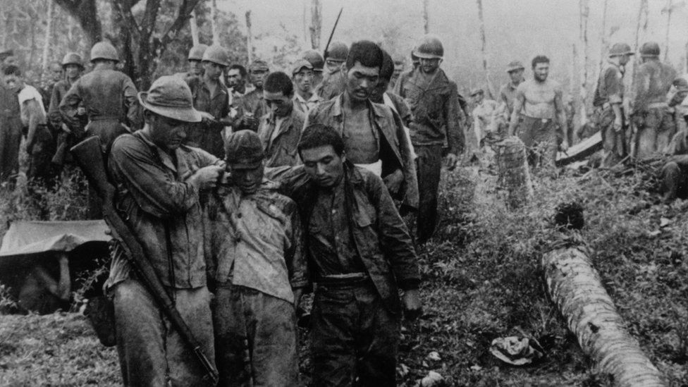 PoWs on Guadalcanal