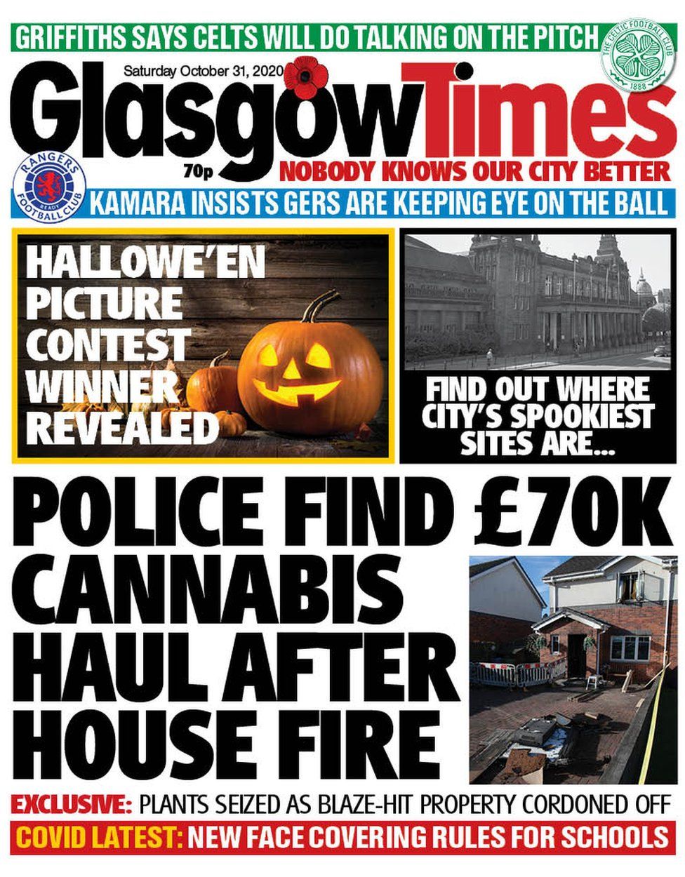 Scotland's papers 'Be very afraid' and tighter rules for schools BBC News