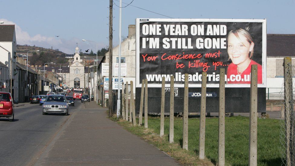 Billboard appeal a year on from Lisa Dorrian's disappearance