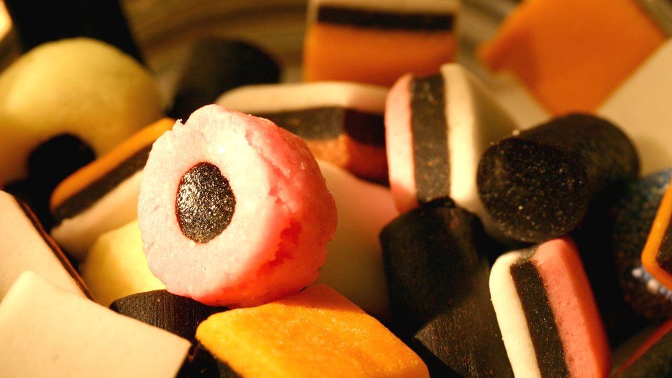 A pile of supermarket own-brand liquorice all sorts