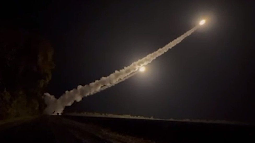 Ukrainischer Start von ATACM-Raketen