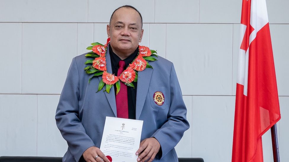 Tongan Prime Minister Siaosi 'Ofakivahafolau Sovaleni